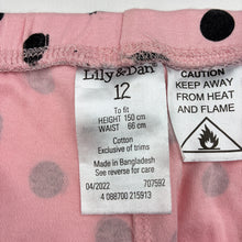Load image into Gallery viewer, Girls Lily &amp; Dan, soft cotton pyjama pants / bottoms, EUC, size 12,  