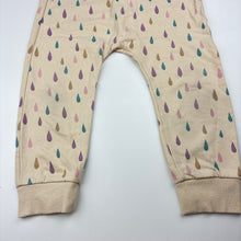 Load image into Gallery viewer, Girls Lily &amp; Dan, fleece lined casual pants, elasticated, FUC, size 2,  