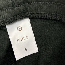 Load image into Gallery viewer, Boys Target, dark green fleece lined track pants, Inside leg: 47cm, EUC, size 6,  
