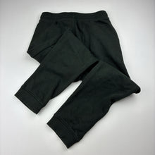 Load image into Gallery viewer, Boys Target, dark green fleece lined track pants, Inside leg: 47cm, EUC, size 6,  