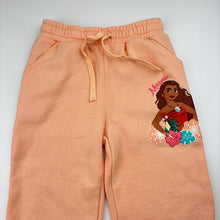 Load image into Gallery viewer, Girls Disney, Moana fleece lined track pants, Inside leg: 36.5cm, FUC, size 4,  