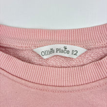 Load image into Gallery viewer, Girls Ollie's Place, fleece lined sweater / jumper, GUC, size 2,  