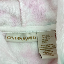 Load image into Gallery viewer, Girls CYNTHIA ROWLEY, soft fleece hoodie sweater, EUC, size 4,  