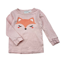 Load image into Gallery viewer, Girls Marquise, cotton long sleeve pyjama top, FUC, size 2,  