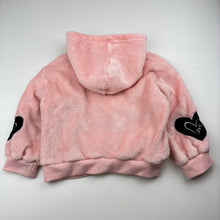 Load image into Gallery viewer, Girls pink, fleece hoodie sweater, FUC, size 2,  