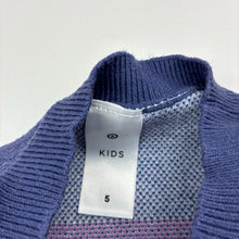 Load image into Gallery viewer, Girls Target, knitted sweater / jumper, rainbows, GUC, size 5,  