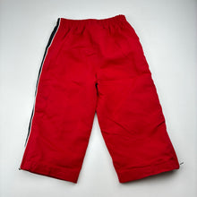 Load image into Gallery viewer, Boys Slazenger, lined track pants, elasticated, Inside leg: 30cm, GUC, size 2,  