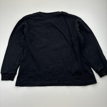 Load image into Gallery viewer, Boys Uniqlo, black soft cotton long sleeve top, GUC, size 7-8,  