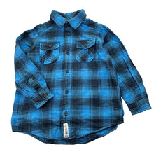 Load image into Gallery viewer, Boys Target, checked flannel cotton long sleeve shirt, FUC, size 6,  