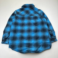 Load image into Gallery viewer, Boys Target, checked flannel cotton long sleeve shirt, FUC, size 6,  