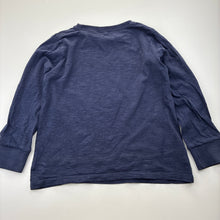 Load image into Gallery viewer, Girls Target, navy cotton long sleeve pyjama top, GUC, size 8,  