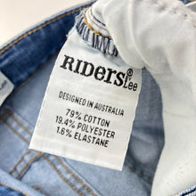 Load image into Gallery viewer, Girls Riders by Lee, skin &amp; bones stretch denim jeans, adjustable, Inside leg: 59cm, FUC, size 10,  