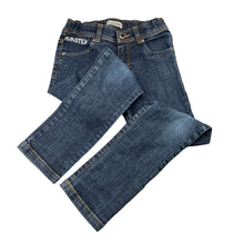 Load image into Gallery viewer, Boys Munster, dark stretch denim jeans, adjustable, Inside leg: 50.5cm, FUC, size 6,  