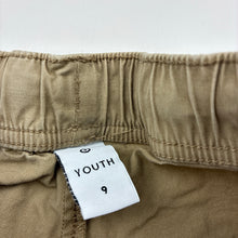 Load image into Gallery viewer, Boys Target, stretch cotton casual pants, elasticated, Inside leg: 58cm, GUC, size 9,  