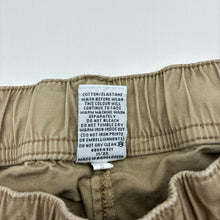 Load image into Gallery viewer, Boys Target, stretch cotton casual pants, elasticated, Inside leg: 58cm, GUC, size 9,  