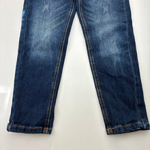 Load image into Gallery viewer, Boys Target, stretch denim pants, elasticated, Inside leg: 46cm, GUC, size 5,  