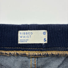 Load image into Gallery viewer, Boys Target, stretch denim pants, elasticated, Inside leg: 46cm, GUC, size 5,  
