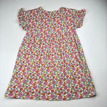 Load image into Gallery viewer, Girls Old Navy, colourful floral cotton dress, GUC, size 5, L: 53cm