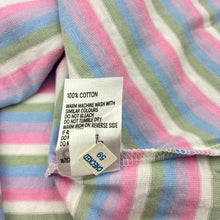 Load image into Gallery viewer, Girls Anko, striped soft cotton casual dress, EUC, size 7, L: 64cm