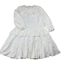 Load image into Gallery viewer, Girls STYLE NORITER, lined cotton long sleeve dress, EUC, size 6, L: 66cm