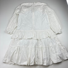 Load image into Gallery viewer, Girls STYLE NORITER, lined cotton long sleeve dress, EUC, size 6, L: 66cm