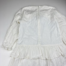 Load image into Gallery viewer, Girls STYLE NORITER, lined cotton long sleeve dress, EUC, size 6, L: 66cm