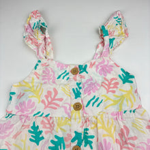 Load image into Gallery viewer, Girls KID, linen / viscose summer dress, EUC, size 4, L: 56cm