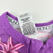 Load image into Gallery viewer, Girls Bonds, zip wondersuit / zippy / romper, EUC, size 1,  