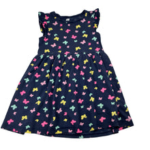 Load image into Gallery viewer, Girls H&amp;M, organic cotton casuasl dress, GUC, size 3-4, L: 49cm