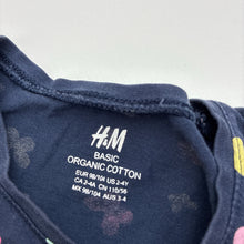 Load image into Gallery viewer, Girls H&amp;M, organic cotton casuasl dress, GUC, size 3-4, L: 49cm