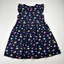 Load image into Gallery viewer, Girls H&amp;M, organic cotton casuasl dress, GUC, size 3-4, L: 49cm