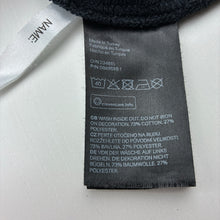 Load image into Gallery viewer, Girls H&amp;M, black sweater dress, flip sequin unicorn, GUC, size 5-6, L: 58cm