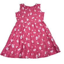 Load image into Gallery viewer, Girls Anko, pink cotton casual dress, GUC, size 7, L: 58cm
