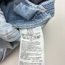 Load image into Gallery viewer, Girls Old Navy, distressed denim overalls / shortalls, GUC, size 6-7,  