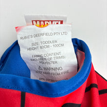 Load image into Gallery viewer, Boys Marvel, Spiderman dress-up costume, small catches, FUC, size 2-3,  