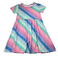 Load image into Gallery viewer, Girls Anko, colourful cotton casual dress, EUC, size 9, L: 64cm