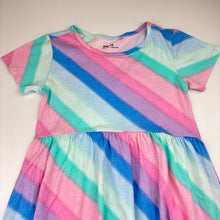 Load image into Gallery viewer, Girls Anko, colourful cotton casual dress, EUC, size 9, L: 64cm