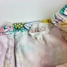Load image into Gallery viewer, Girls Milkshake, lined floral cotton / viscose dress, marks on chest, FUC, size 3, L: 50cm