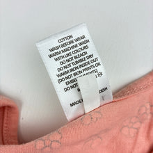 Load image into Gallery viewer, Girls Target, floral cotton long sleeve dress, EUC, size 2, L: 47cm