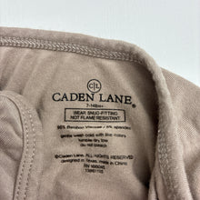 Load image into Gallery viewer, Unisex CADEN LANE, soft feel stretchy bamboo blend sleepsack / gown, EUC, size 0000-000,  