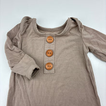 Load image into Gallery viewer, Unisex CADEN LANE, soft feel stretchy bamboo blend sleepsack / gown, EUC, size 0000-000,  