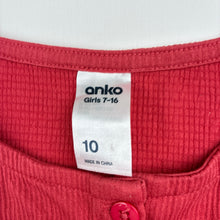 Load image into Gallery viewer, Girls Anko, soft feel stretchy casual dress, EUC, size 10, L: 70cm