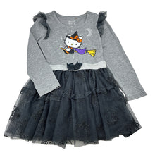 Load image into Gallery viewer, Girls San Rio, Hello Kitty Halloween dress, FUC, size 3, L: 47cm