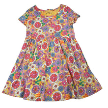 Load image into Gallery viewer, Girls Anko, floral cotton casual dress, FUC, size 3, L: 53cm