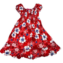 Load image into Gallery viewer, Girls Island Princess, floral summer dress, Sz: M, EUC, size 4, L: 56cm