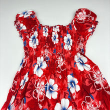 Load image into Gallery viewer, Girls Island Princess, floral summer dress, Sz: M, EUC, size 4, L: 56cm