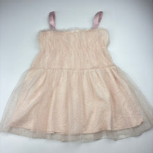 Load image into Gallery viewer, Girls Zara, cotton lined tulle &amp; glitter top, EUC, size 11-12,  