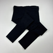 Load image into Gallery viewer, Girls Anko, black stretchy leggings, Inside leg: 48cm, GUC, size 8,  