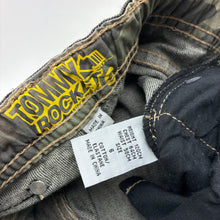 Load image into Gallery viewer, Boys TOMMY ROCKET, stretch denim jeans, adjustable, Inside leg: 56cm, EUC, size 6,  