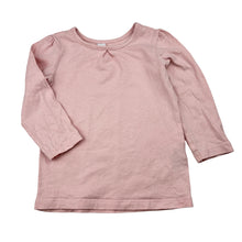 Load image into Gallery viewer, Girls Dymples, soft feel stretchy long sleeve top, EUC, size 0,  